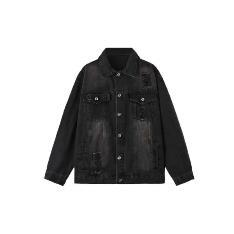 Casual Street Denim Jacket-2