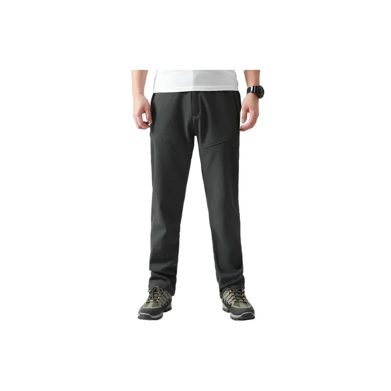 Sporty Waterproof Polyester Hard Shell Pants-6