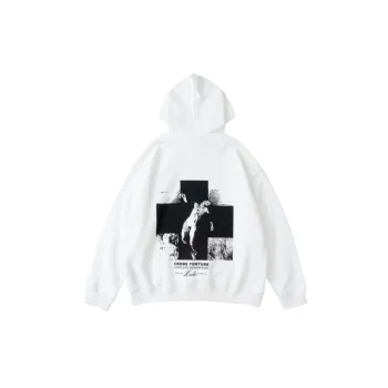 Hip hop Vintage Redemption Theme Loose Hoodie