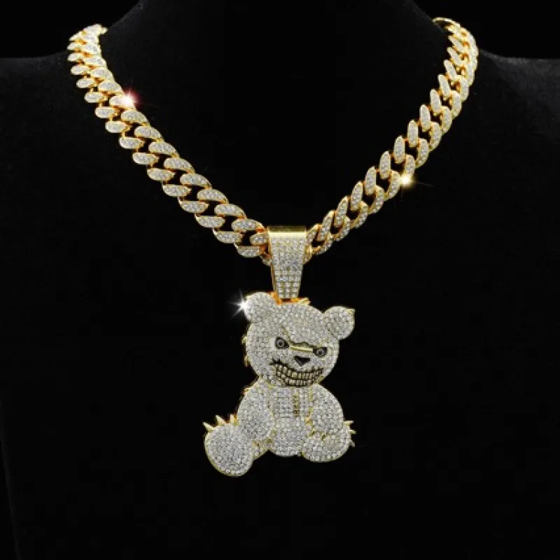 Fashionable Rhinestone Necklace-2