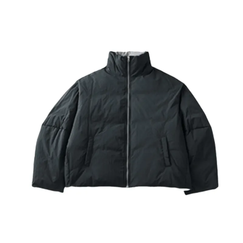 Casual Loose White Duck Down Jacket-0