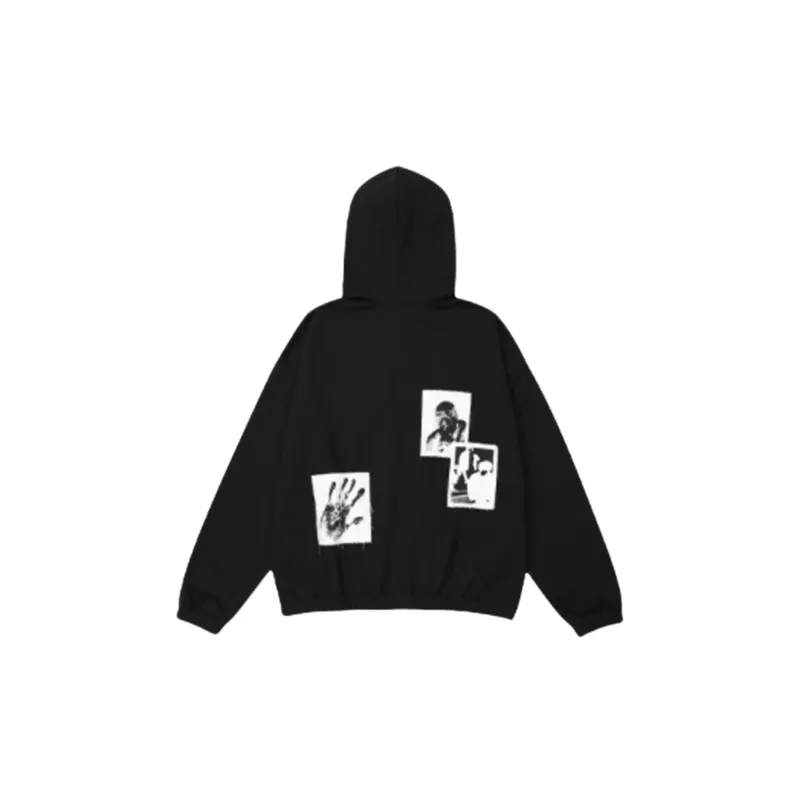 Hip Hop Terry Hoodie-3