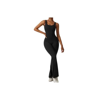 Plain Sporty Nylon Bodysuit Women