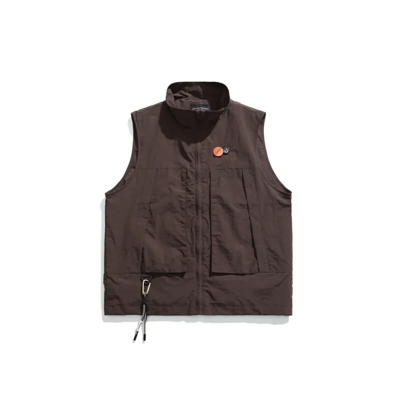 Tide Cityboy Multi Pocket Cargo Loose Casual Vest-4