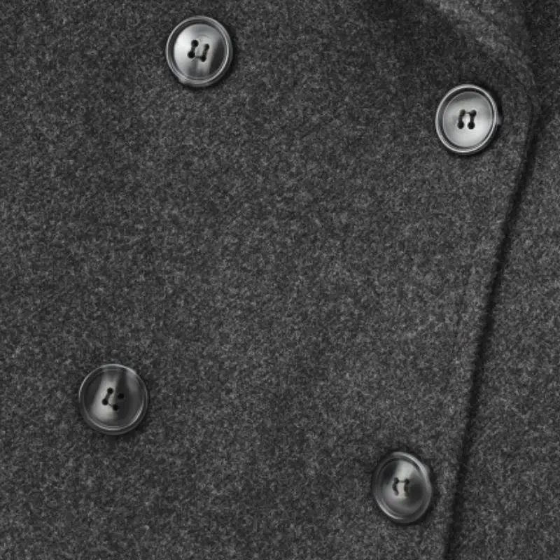 Simple Basics Wool Coat Women-1