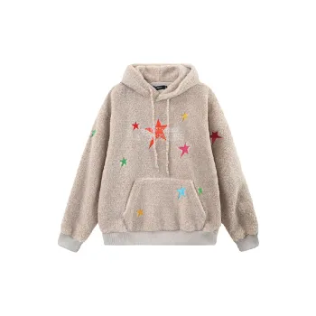 Retro Embroidered Loose Sweatshirt