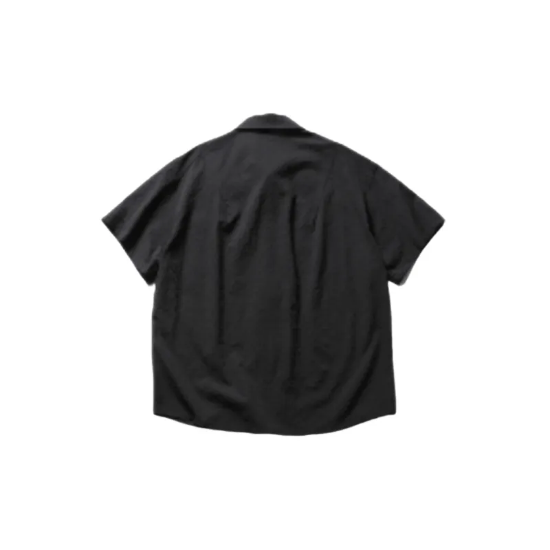 Outdoor Loose Blended Synthetic Fabrics Shirt-1