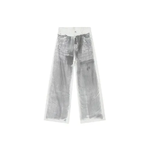 Fashionable Graffiti Jeans