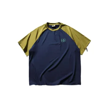 Retro Loose Cotton Blended Fabric T Shirt Unisex
