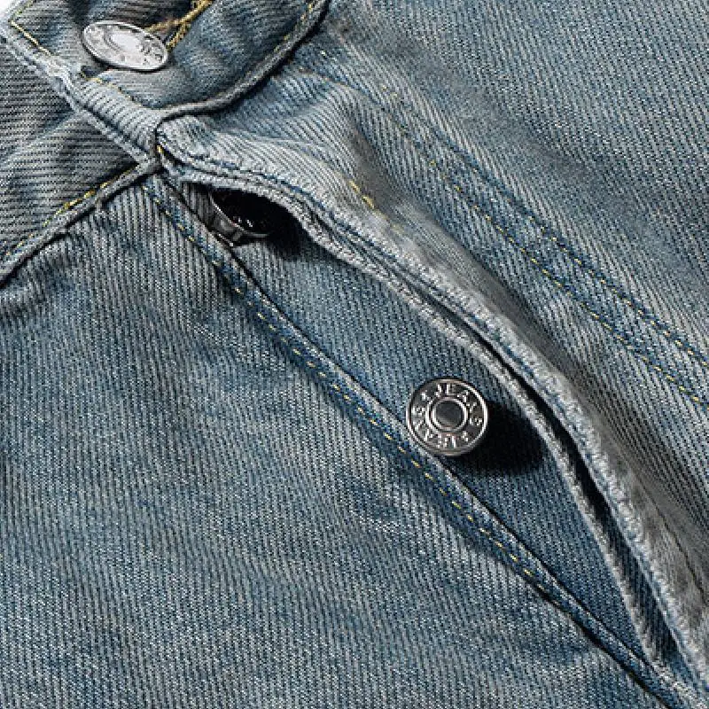 Retro Distress Jeans-4