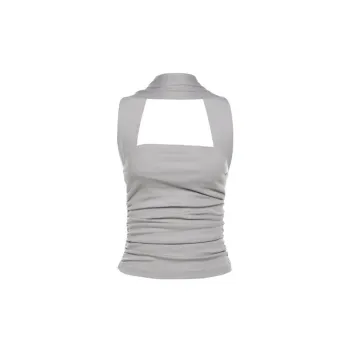 Fashion Plain Vest Women