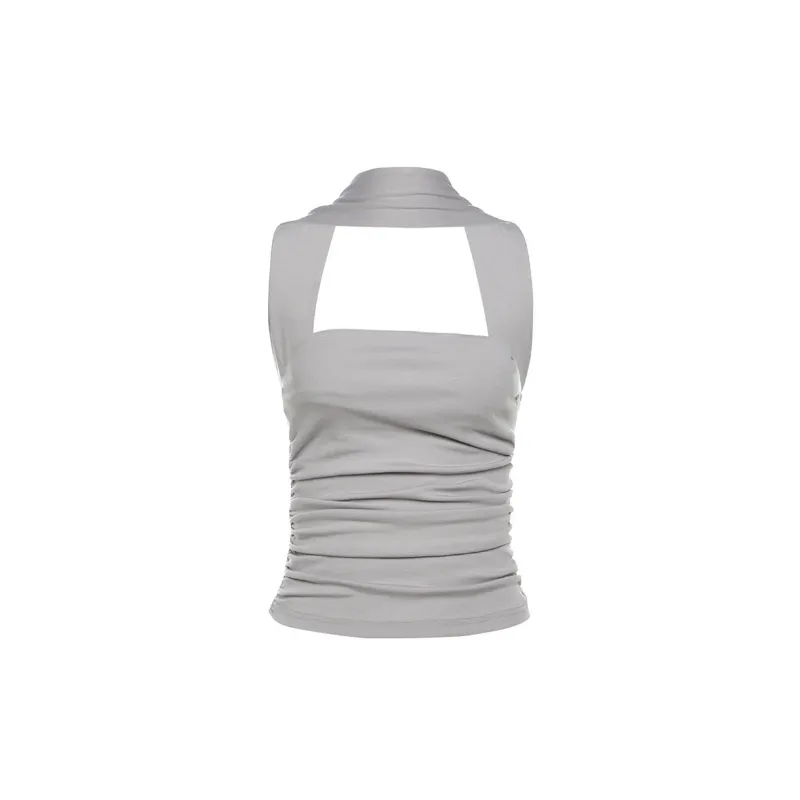 Fashion Plain Vest Women-0