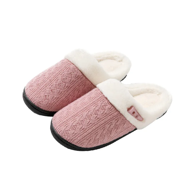 Braid Warm Slippers-4