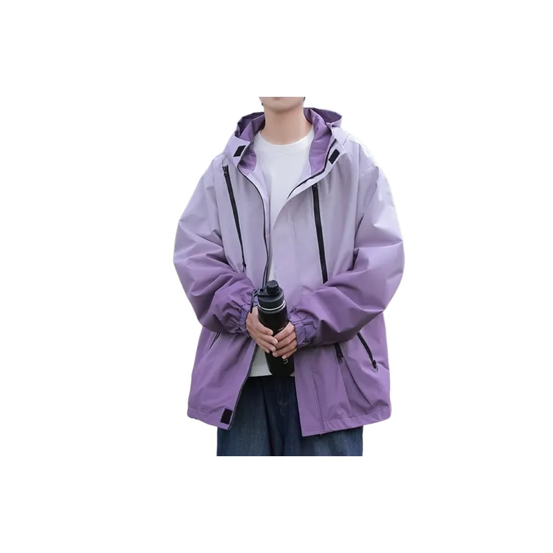 Fashionable Simple Polyester Outdoor Jacket-4