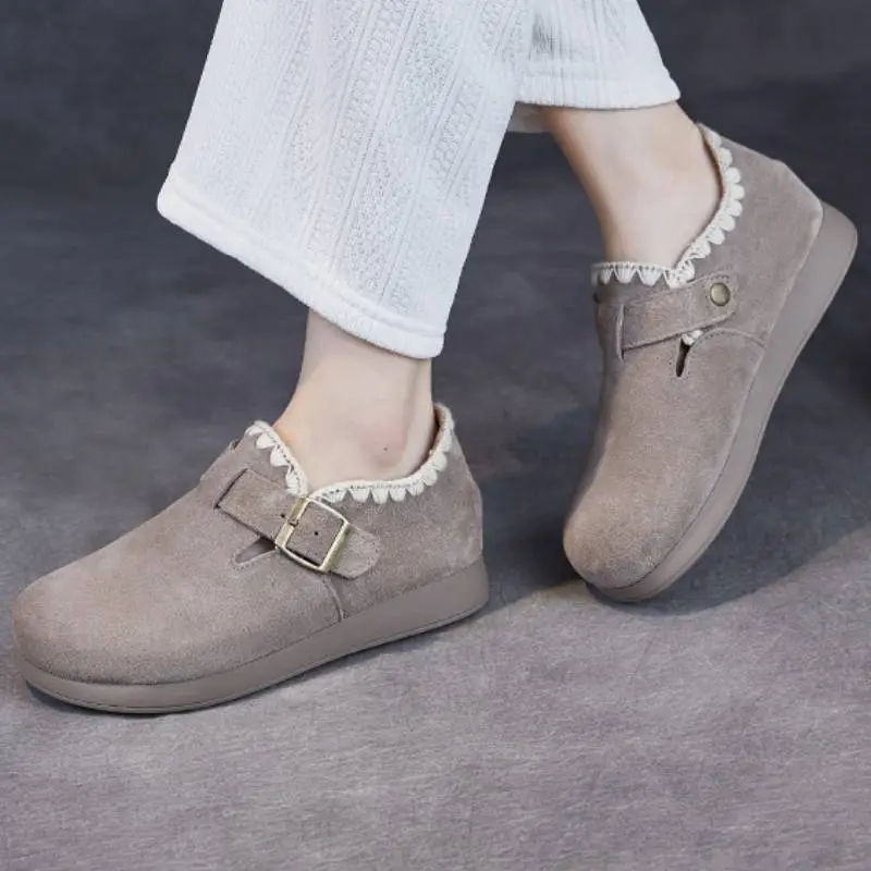 Retro Fashionable Women'S Casual Shoes-2