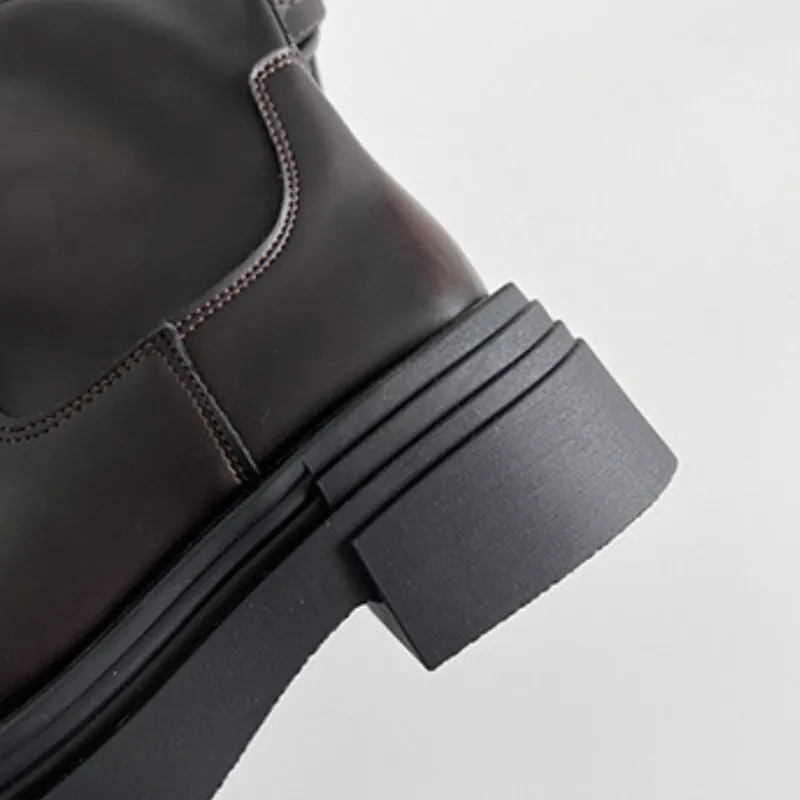 Retro Fashionable Knee High Boots-2