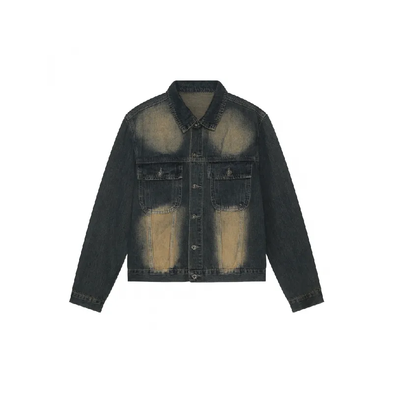 Fashionable Loose Cotton Blended Fabric Jacket-3