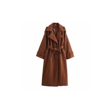 Fashion Casual Blended Fabric Coat Women