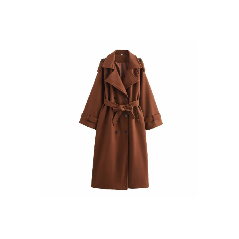 Fashion Casual Blended Fabric Coat Women-2