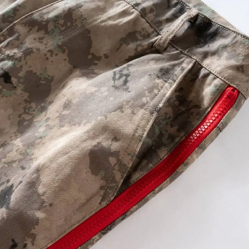 Fashionable Straight Leg Casual Pants-3