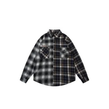 Long sleeved Puffy Handsome High end Stacked Shirt