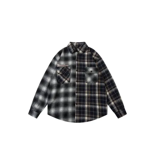 Long sleeved Puffy Handsome High end Stacked Shirt