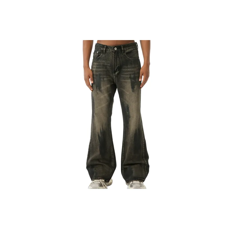 Retro Fashionable Jeans-1