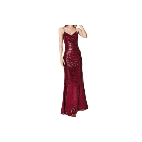 Simple Sequins Dress Women