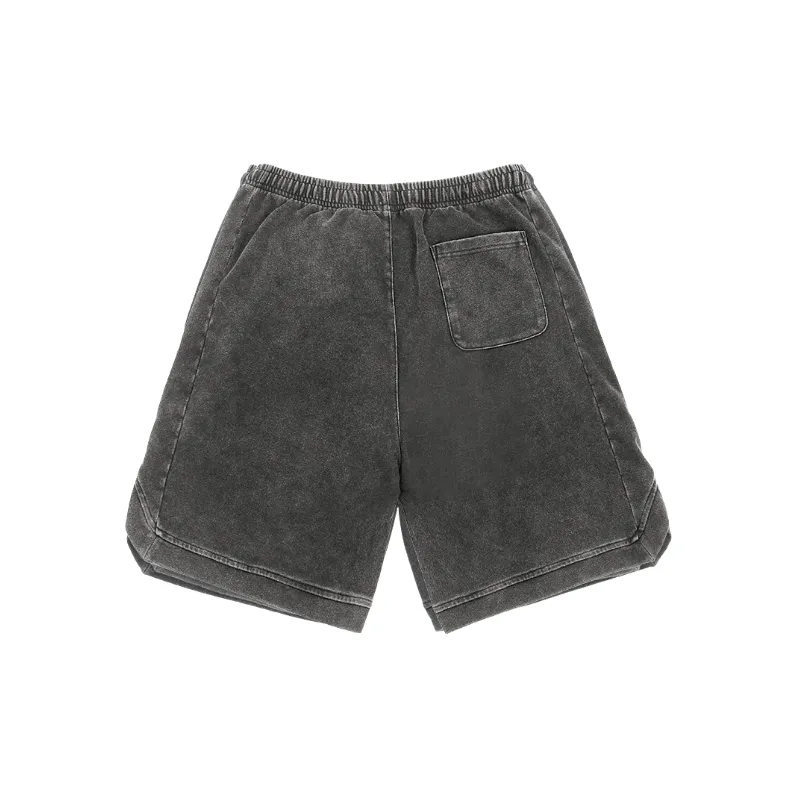 Simple Sporty 100% Cotton Casual Shorts-1