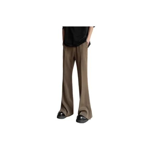 Fashionable Loose Straight Leg Suit Trousers