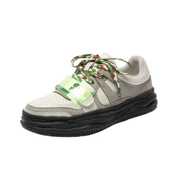 All Match New Vintage Color Matching Platform Sports Sneakers