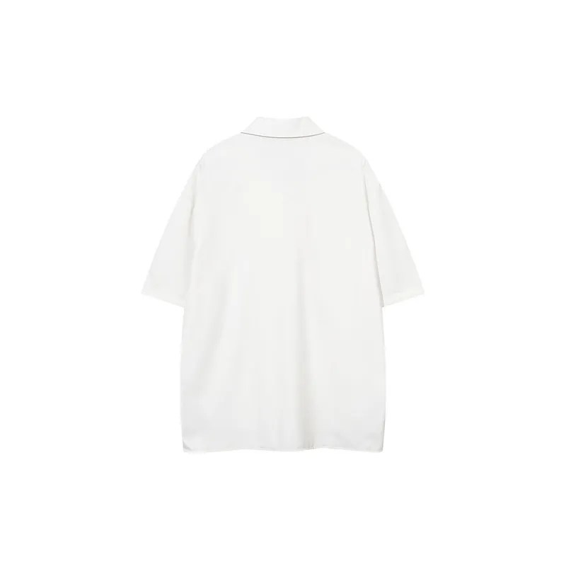 High Street Loose Half Sleeved Shirt-1