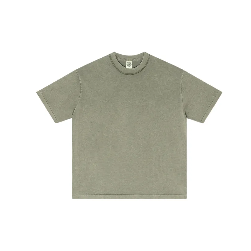 Basics Simple Cotton T Shirt-7