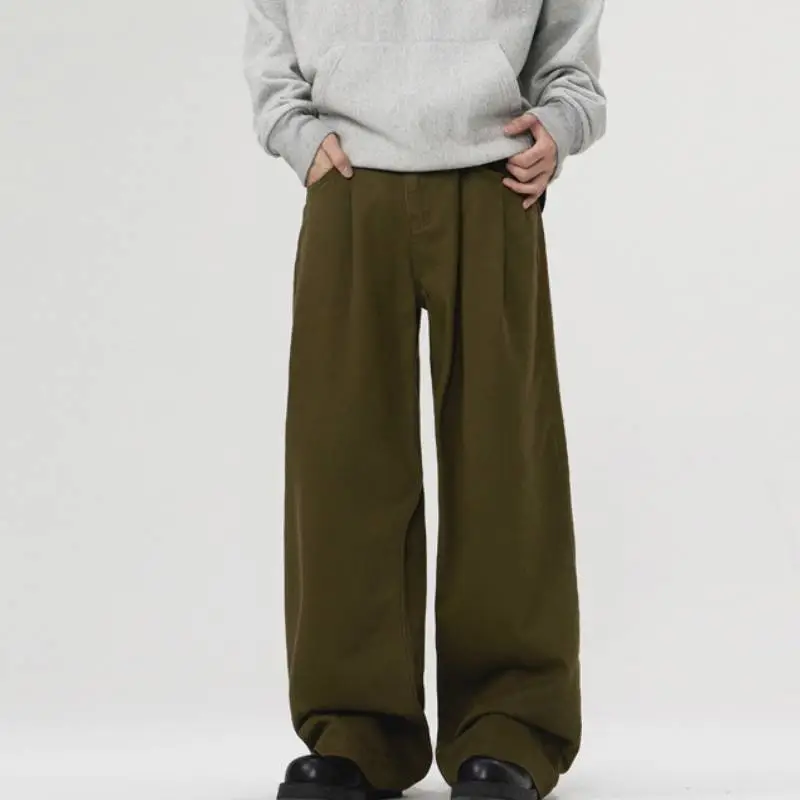 Retro Loose Cotton Casual Pants-5