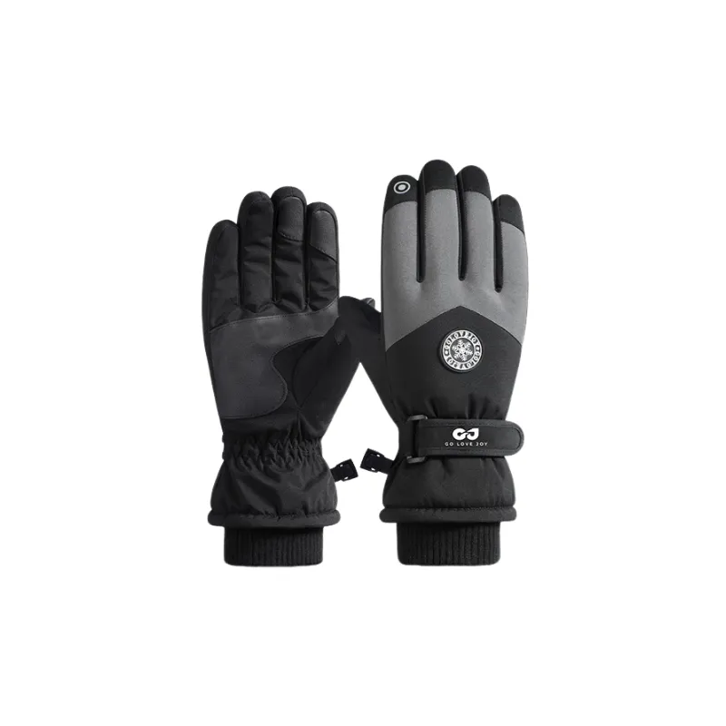 Fashionable Warm Ski Gloves-4