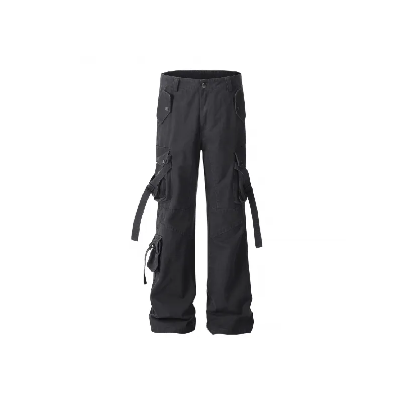 Casual Trendy Cotton Cargo Pants-2
