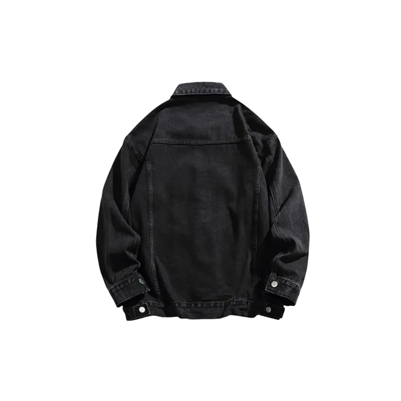 Street Retro Cotton Blended Fabric Jacket-6