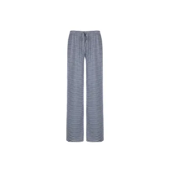 Simple Color Contrast Casual Pants Women