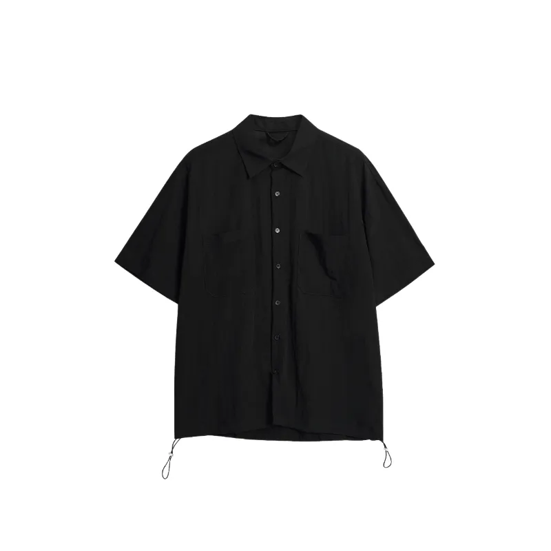 Simple Plain Viscose Shirt-4