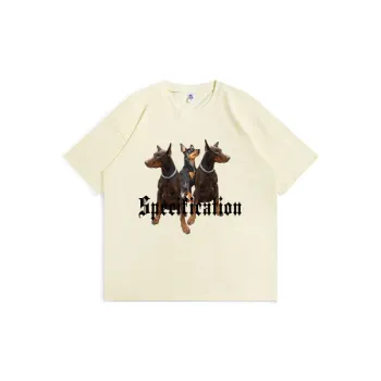 Trendy Loose Pure Cotton T Shirt