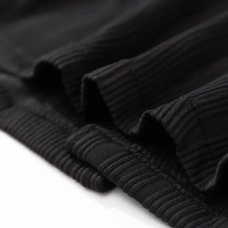 Plain Loose Blended Synthetic Fabrics Shirt Unisex-4