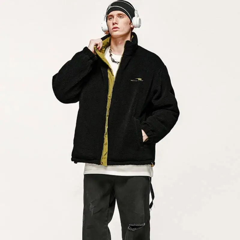 Casual Plain Quilted Jacket-10