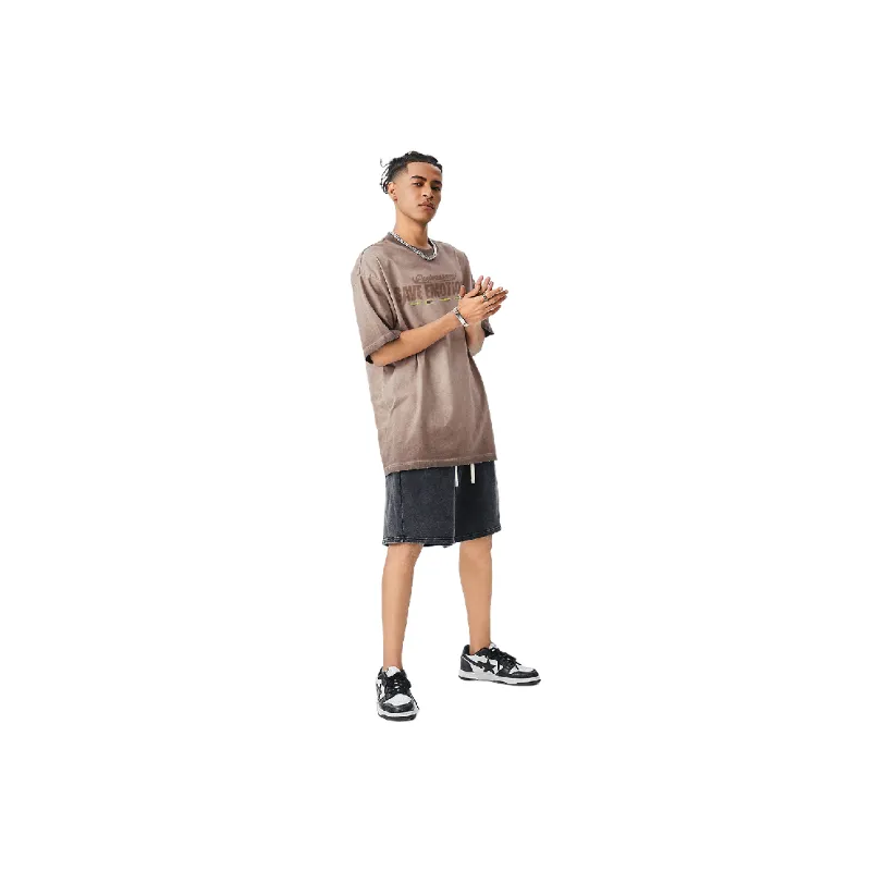 Casual Loose 100% Cotton T Shirt Unisex-3