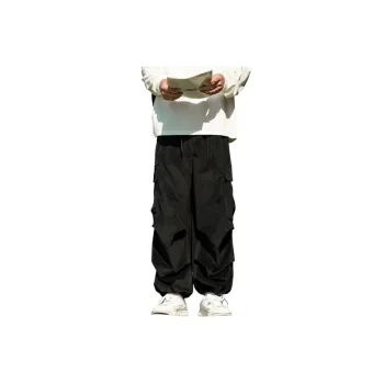 Sporty Loose Cargo Pants