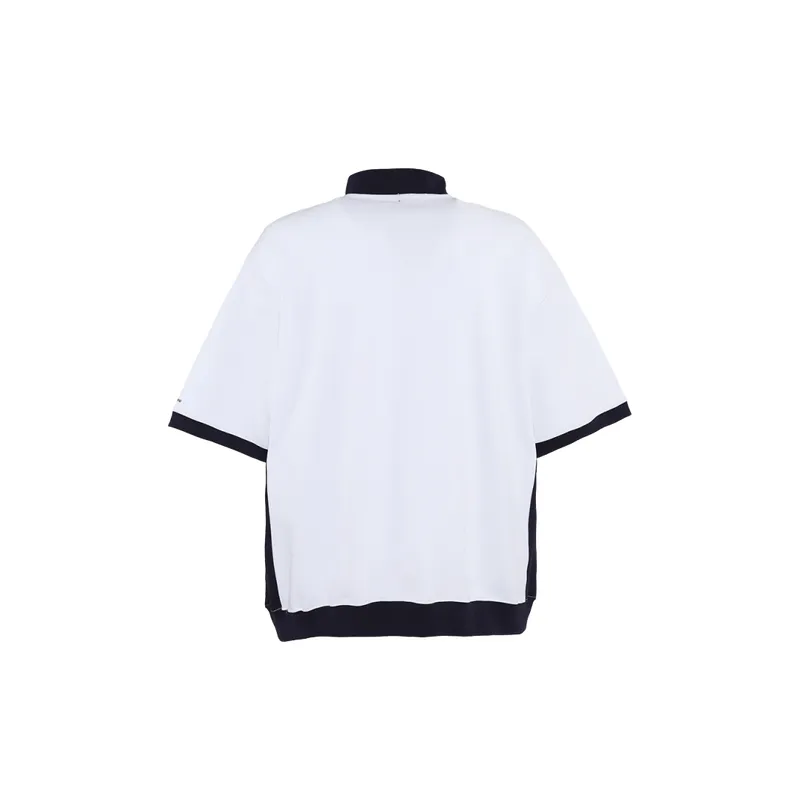 Casual Loose Cotton Blended Fabric Polo-5
