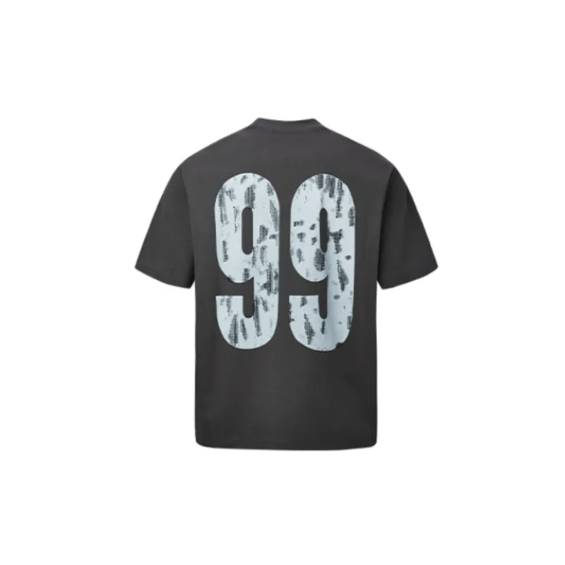 Street Loose Cotton Blended Fabric T Shirt-11