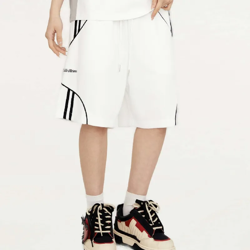 Street Loose Cotton Casual Shorts-6