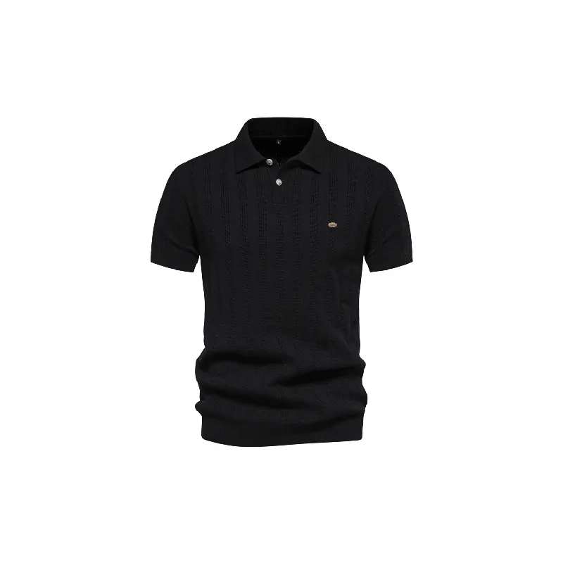 Loose Plain Viscose Polo-4