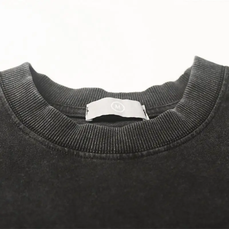 Trendy Street Loose Cotton Blended Fabric T Shirt-2