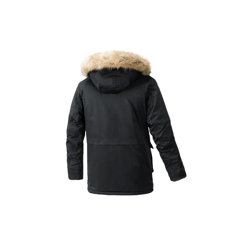 Washed Loose Cotton Quilted Jacket Unisex-3